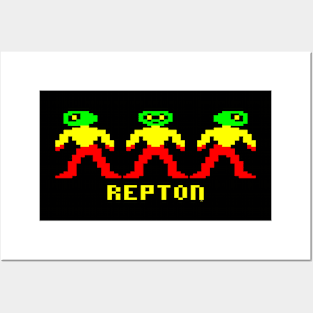 Repton - Acorn BBC Micro 8-Bit Legend Posters and Art